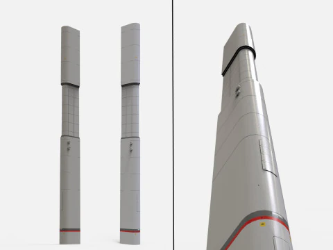 Sci-fi Architecture kitbash 53 3D Модель