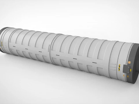 Sci-fi Architecture kitbash 53 3D Модель