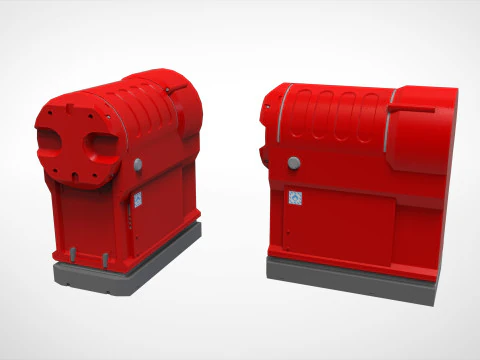 Kitbash di architettura fantascientifica 54 Modello 3D