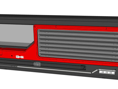 Kitbash di architettura fantascientifica 54 Modello 3D