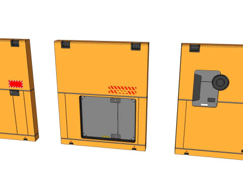 Kitbash di architettura fantascientifica 54 Modello 3D