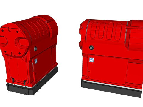 Kitbash di architettura fantascientifica 54 Modello 3D