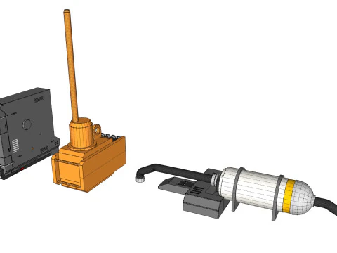 Kitbash di architettura fantascientifica 54 Modello 3D