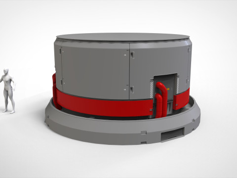 Sci-fi Architecture kitbash 55 Modelo 3D