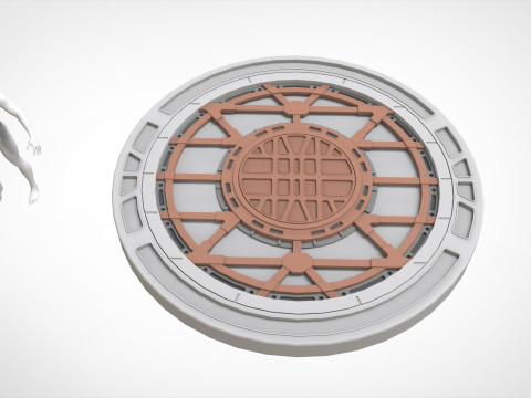 Sci-fi Architecture kitbash 55 Modelo 3D