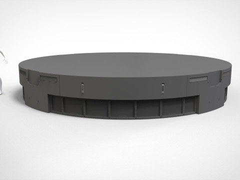 Sci-fi Architecture kitbash 55 Modelo 3D