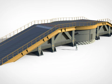 Architettura fantascientifica 13 Modello 3D