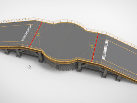 Sci-fi architecture 13 3D Model