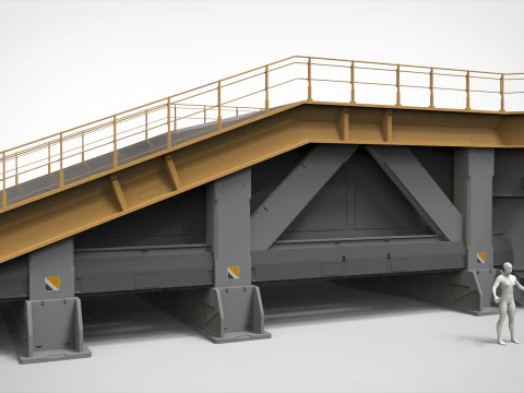 Architettura fantascientifica 13 Modello 3D