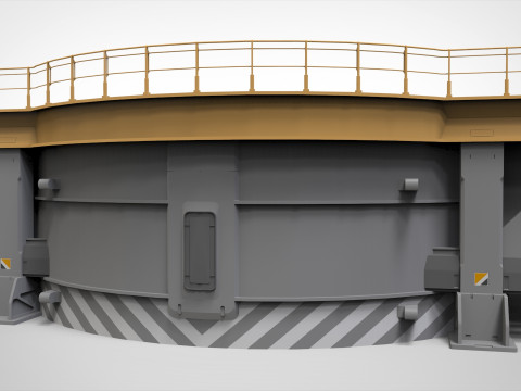 Sci-fi architecture 13 3D Model