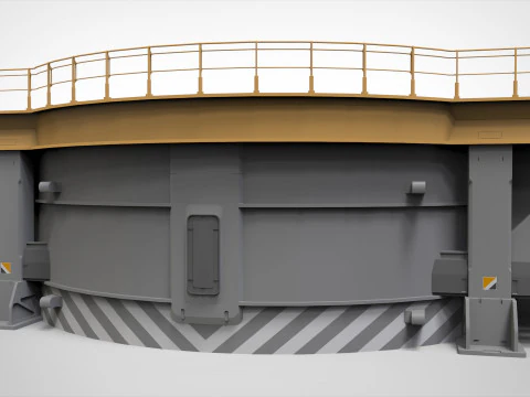 Architettura fantascientifica 13 Modello 3D