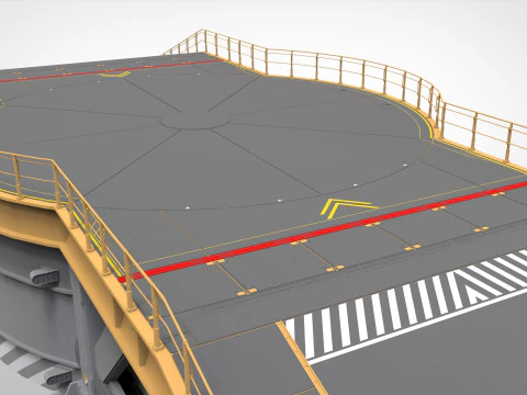 Architettura fantascientifica 13 Modello 3D