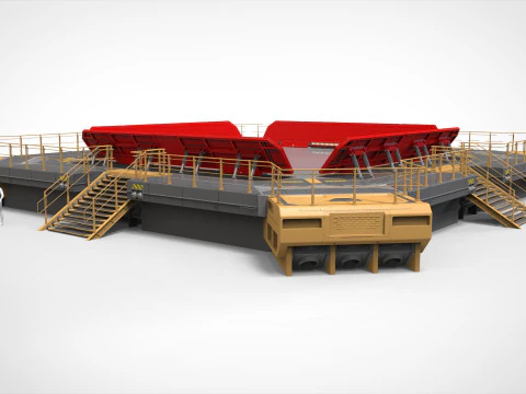 Architettura fantascientifica 13 Modello 3D