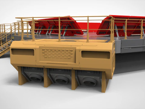 Architettura fantascientifica 13 Modello 3D