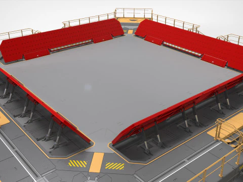 Architettura fantascientifica 13 Modello 3D