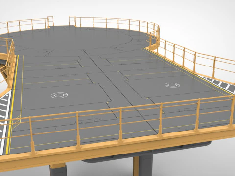 Architettura fantascientifica 13 Modello 3D