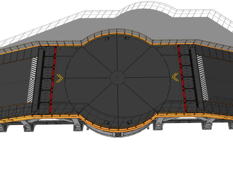 Sci-fi architecture 13 3D Model