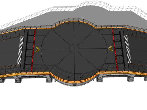 Architettura fantascientifica 13 Modello 3D