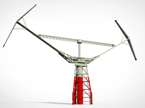 Bilim Kurgu R&uuml;zgar t&uuml;rbini 9 3D Model