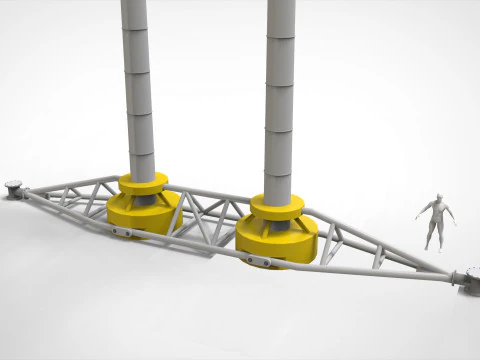 R&uuml;zgar t&uuml;rbini 4 3D Model