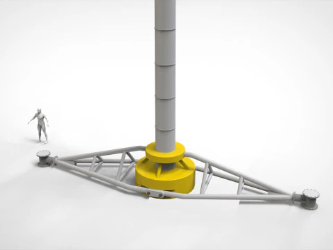 R&uuml;zgar t&uuml;rbini 4 3D Model