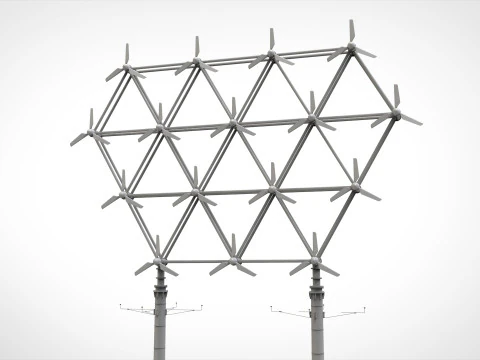 R&uuml;zgar t&uuml;rbini 4 3D Model