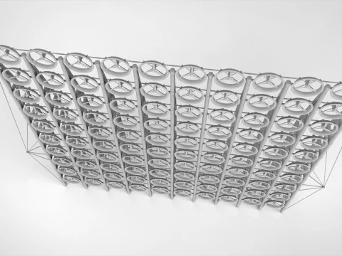 R&uuml;zgar t&uuml;rbini 4 3D Model