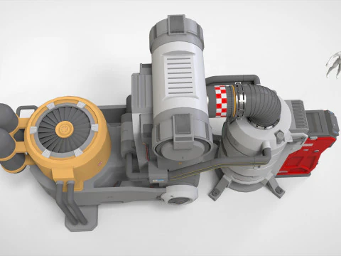 Oggetti di scena fantascientifici 8 Modello 3D