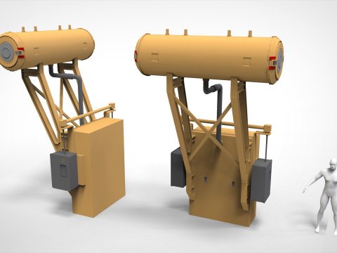 Alat peraga fiksi ilmiah 8 Model 3D