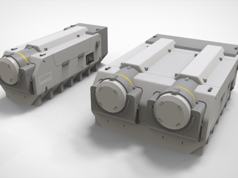 Alat peraga fiksi ilmiah 8 Model 3D