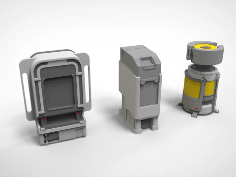 Oggetti di scena fantascientifici 8 Modello 3D