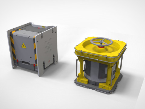 Alat peraga fiksi ilmiah 8 Model 3D