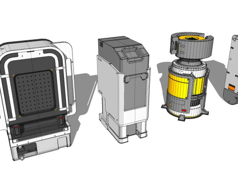 Oggetti di scena fantascientifici 8 Modello 3D