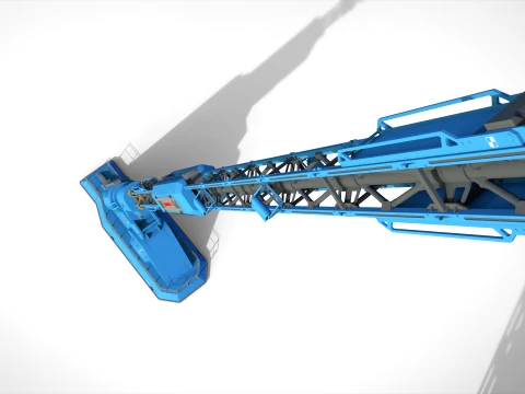 Sci-Fi Wind turbine 3 3D Model