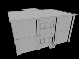 budynek Model 3D