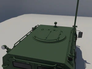 gaz tiger 3D Model