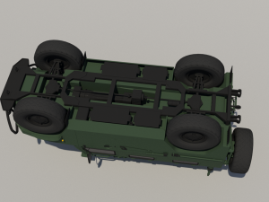 gaz tiger Modelo 3D