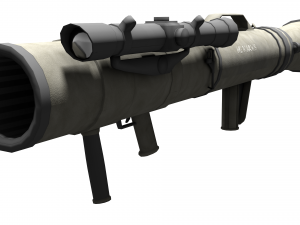 m3 carl gustav recoiless anti armour rifle maaws 3D Model