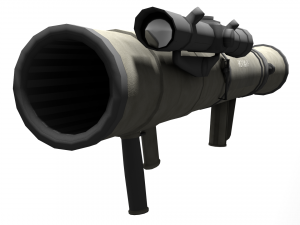 Low poly m3 carl gustav recoiless anti armour rifle maaws Modelo 3D