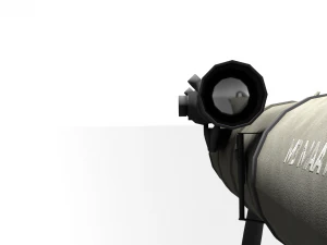 Low poly m3 carl gustav recoiless anti armour rifle maaws 3D Model