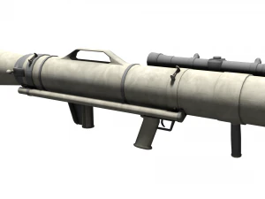 Low poly m3 carl gustav recoiless anti armour rifle maaws 3D Model