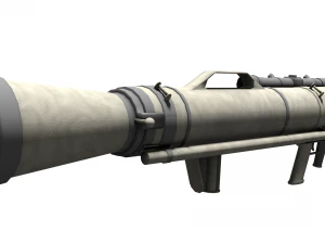 Low poly m3 carl gustav recoiless anti armour rifle maaws 3D Model