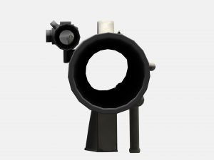 Low poly m3 carl gustav recoiless anti armour rifle maaws Modelo 3D