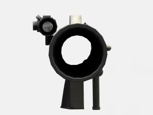 Low poly m3 carl gustav recoiless anti armour rifle maaws 3D Model
