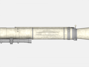 Low poly m3 carl gustav recoiless anti armour rifle maaws Modelo 3D