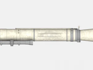Low poly m3 carl gustav recoiless anti armour rifle maaws 3D Model