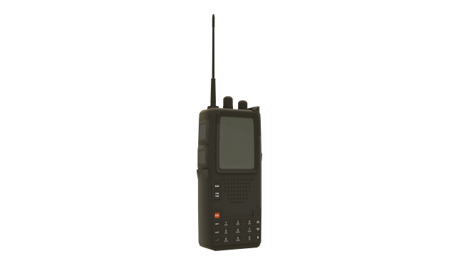 walkie talkie - dual band fm transmitter Modelo 3D .c4d .max .obj .3ds .fbx .stl .blend 