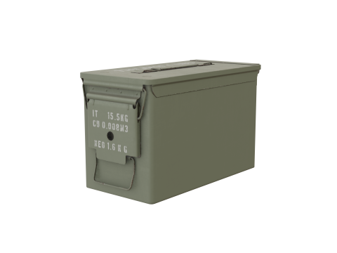 Military Ammo Can Australian Army 3D 모델