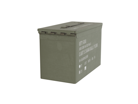 Military Ammo Can Australian Army 3D 모델