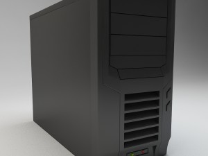 tower pc 3Dモデル